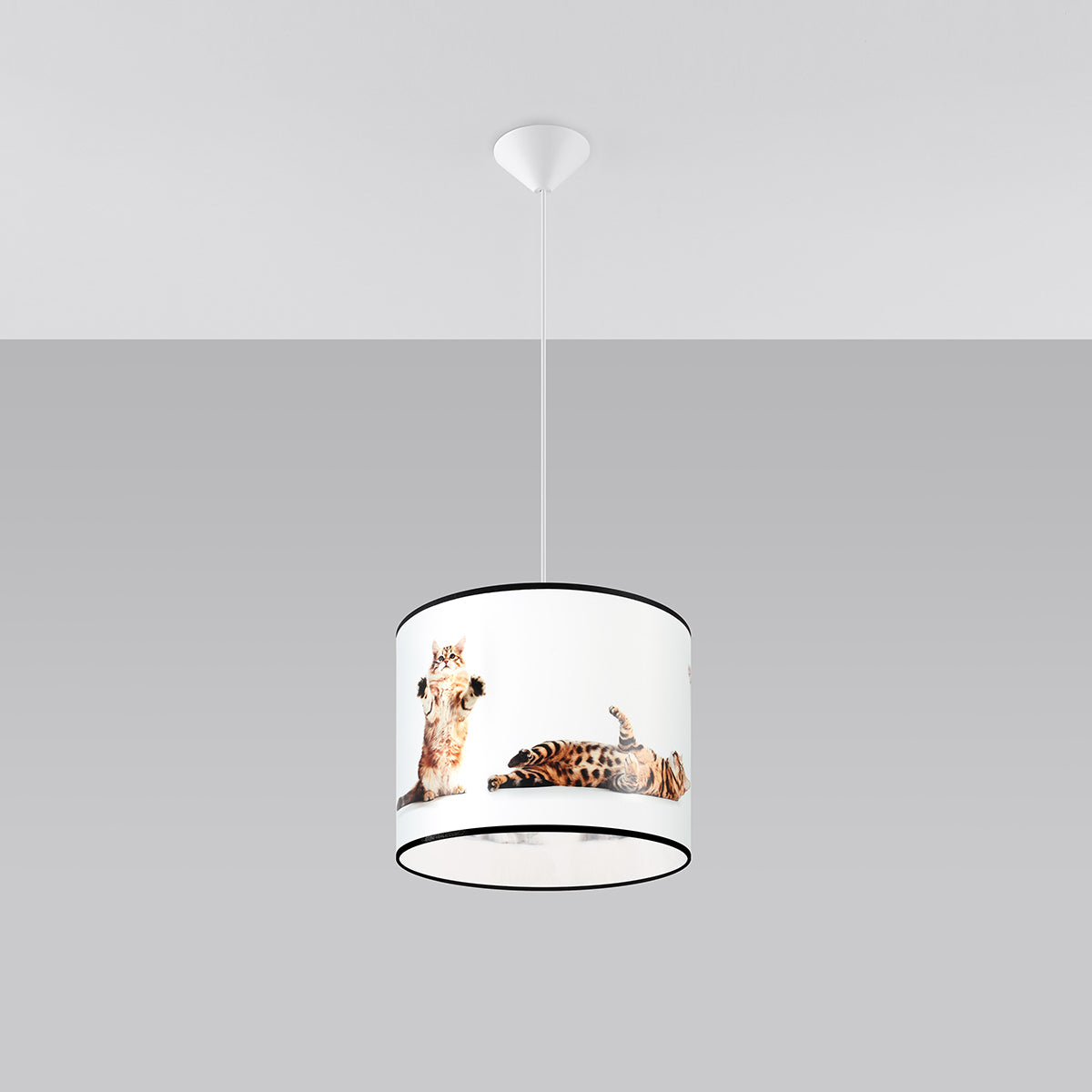 Celira - Kinderzimmer-Hängeleuchte, 30 cm, mehrfarbig mit