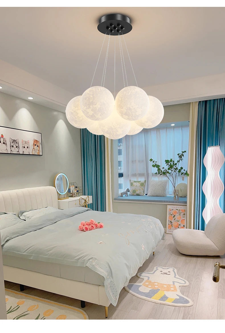 DreamGlow - Hängeleuchte Kinderzimmer 3D-Druck Design aus