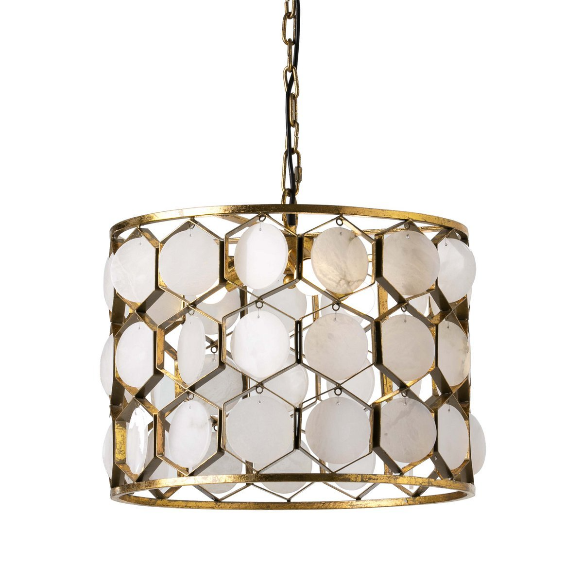 Alexandra - Thai - Deckenleuchte 46x46x40 cm Gold