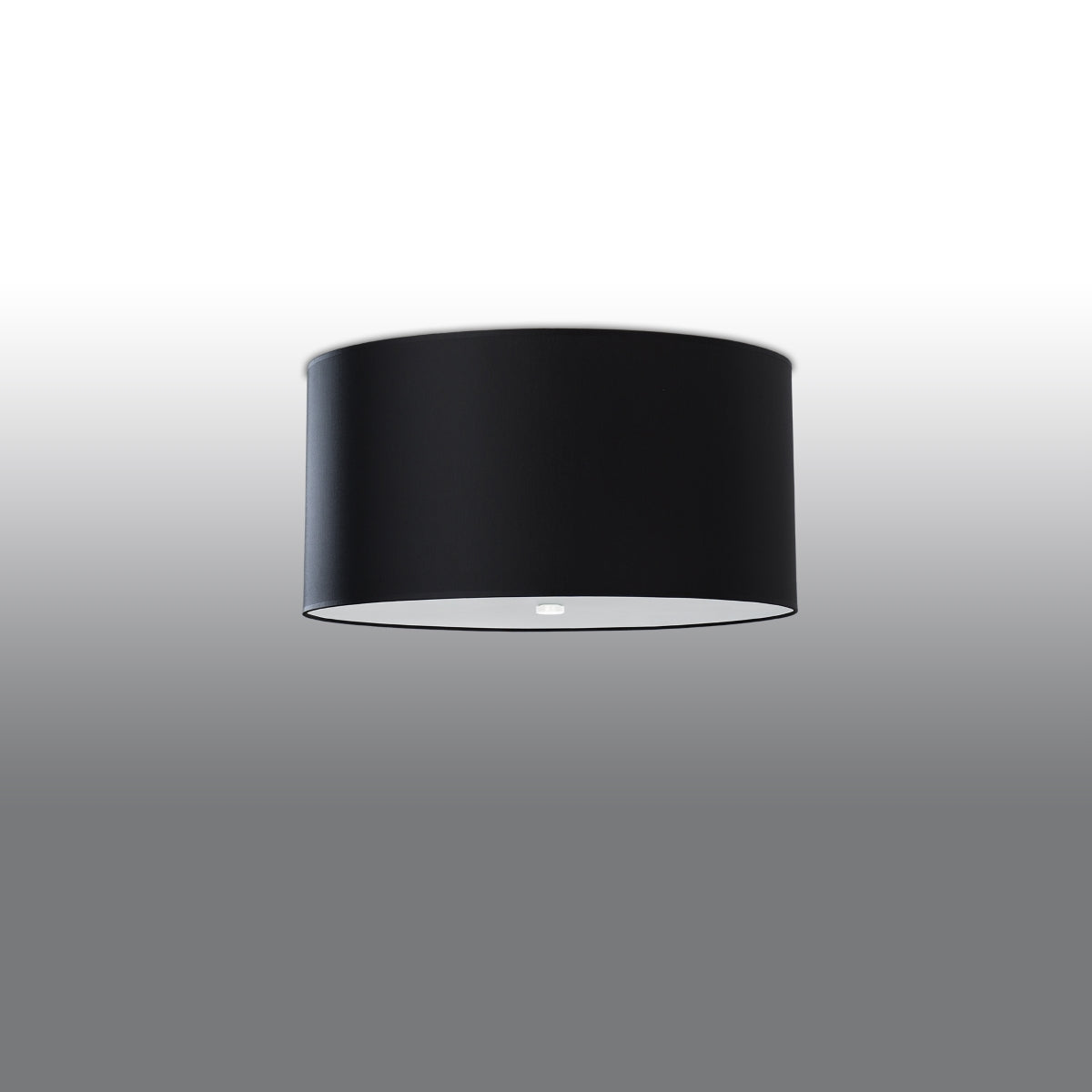 Plafona - Kronleuchter 50 cm schwarz