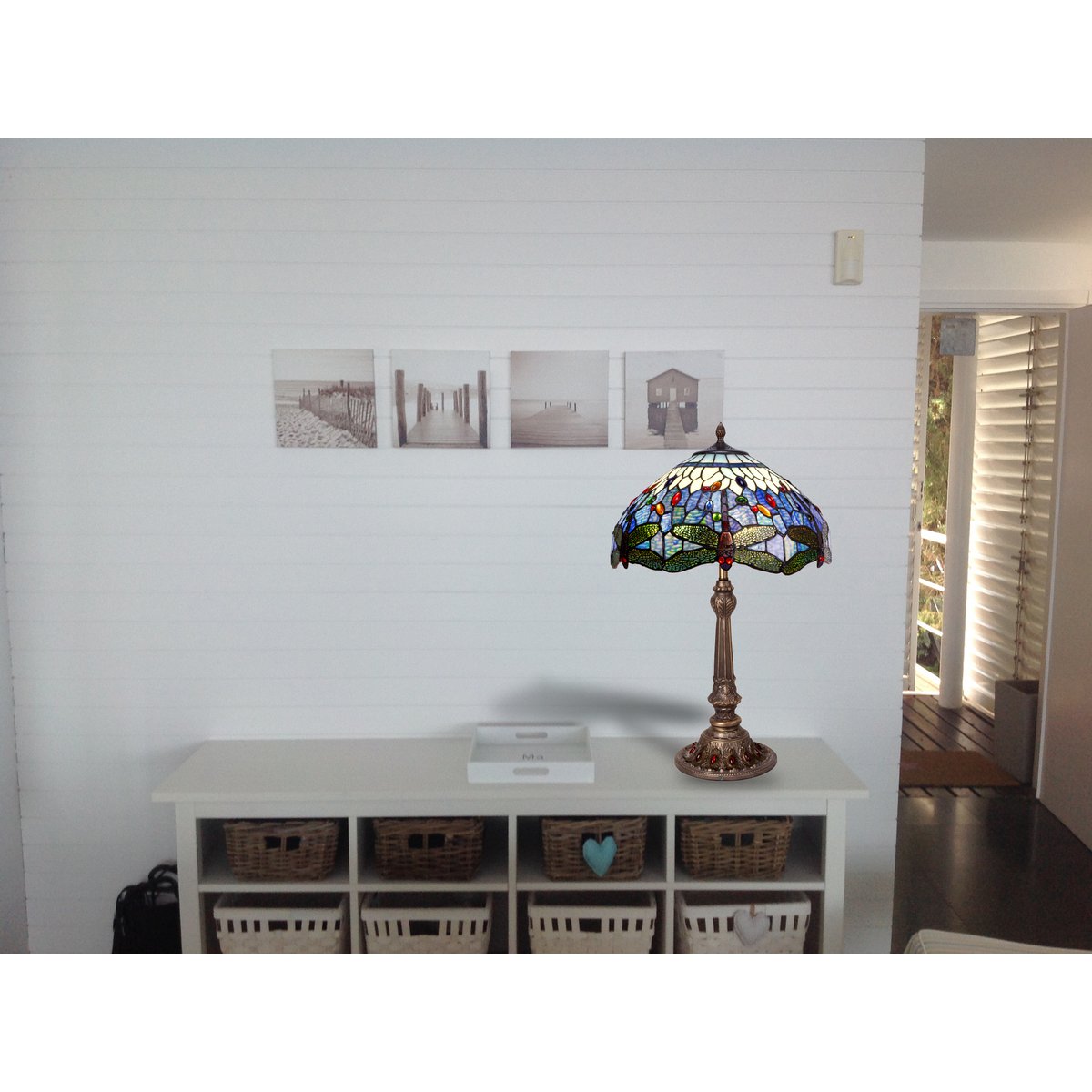 Alexandra - Lighting -Tiffany-Tischleuchte Ø 40 cm Belle