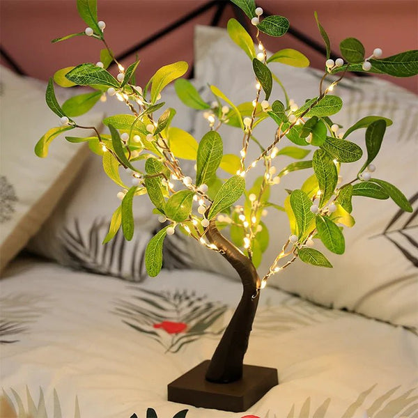 Ginkgo-Weihnachtsbaum - LED-Beleuchtung