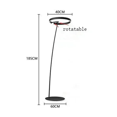 Nordische - LED-Stehleuchte Angeln
