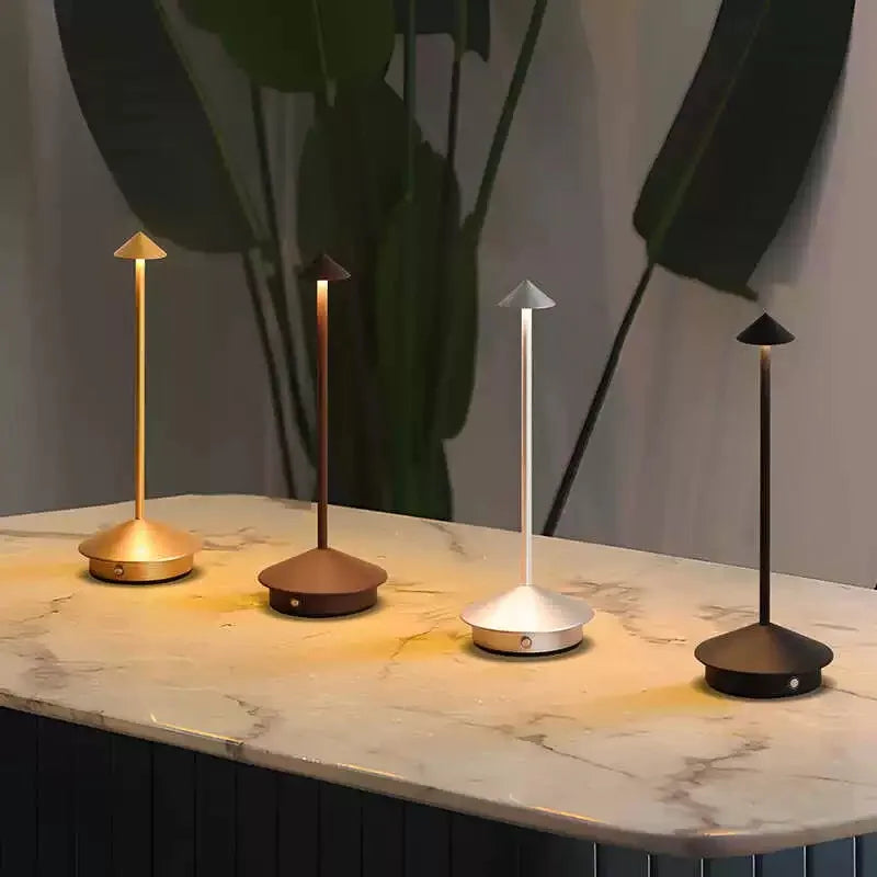 Mesalux - Kabellose, wiederaufladbare LED-Tischleuchte