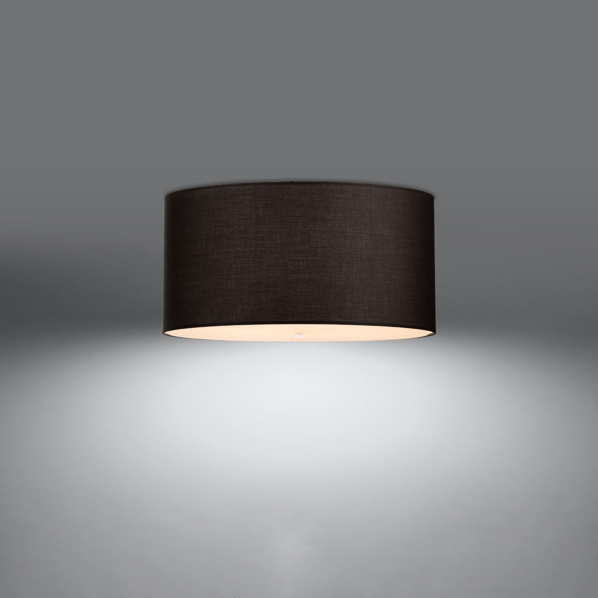 Plafona - Kronleuchter 50 cm schwarz
