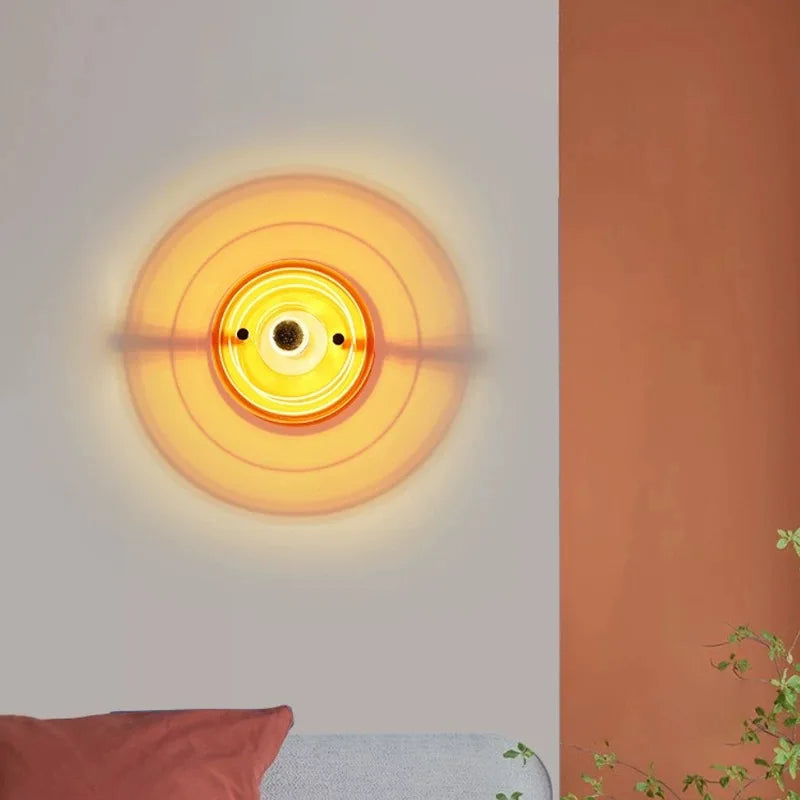 Luna - LED Wandleuchte Bauhaus UFO
