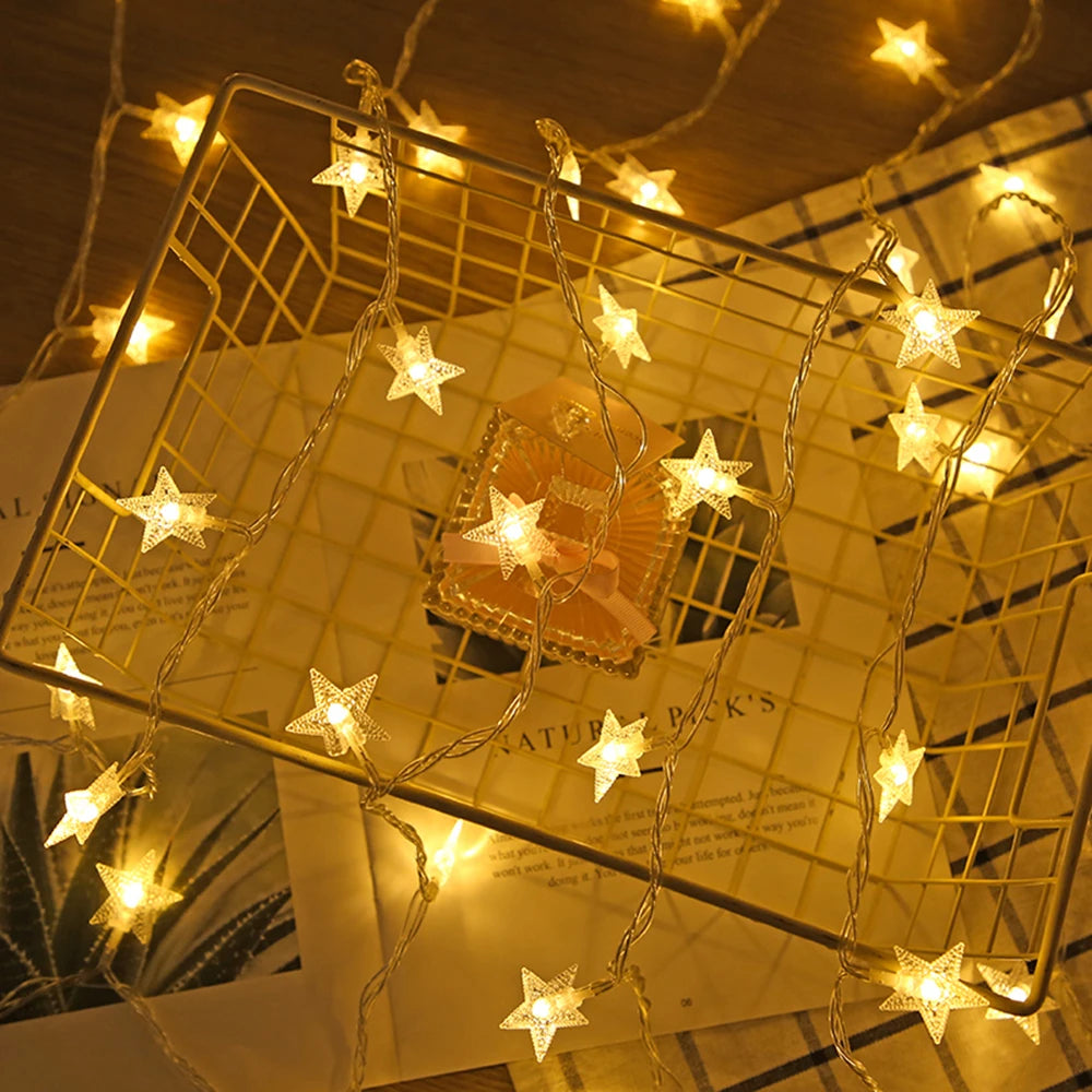 Cordex - LED-Sternenlichterkette, batteriebetrieben, 51–100
