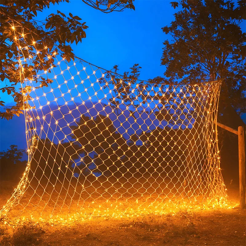 LumiGrid - Netz LED Lichterkette mit 8 Modi