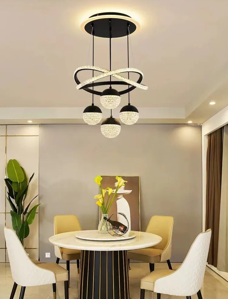 Aurela - LED-Pendelleuchte Ø 40 cm mit 3 Lichtfarben