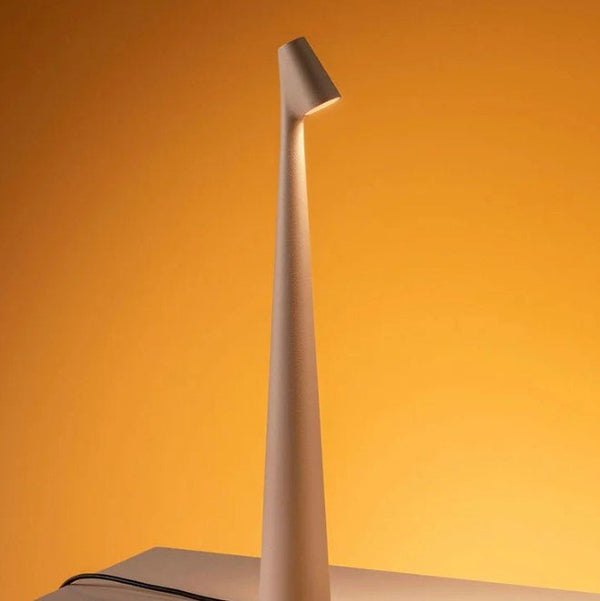 Mesalux - Tragbare Tischleuchte aus Aluminium, 2700 K