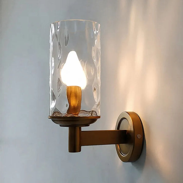 Wallix - Retro-Wandleuchte aus Glas fürs Schlafzimmer