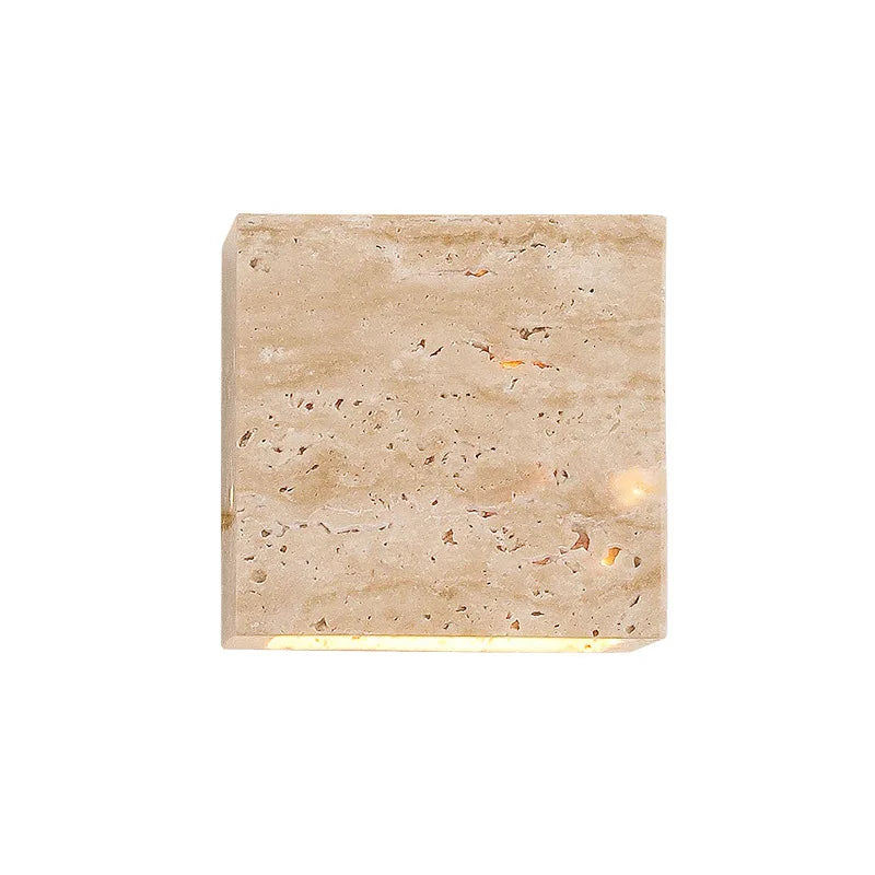 Khaki - Marmor-Wandleuchte, Khaki