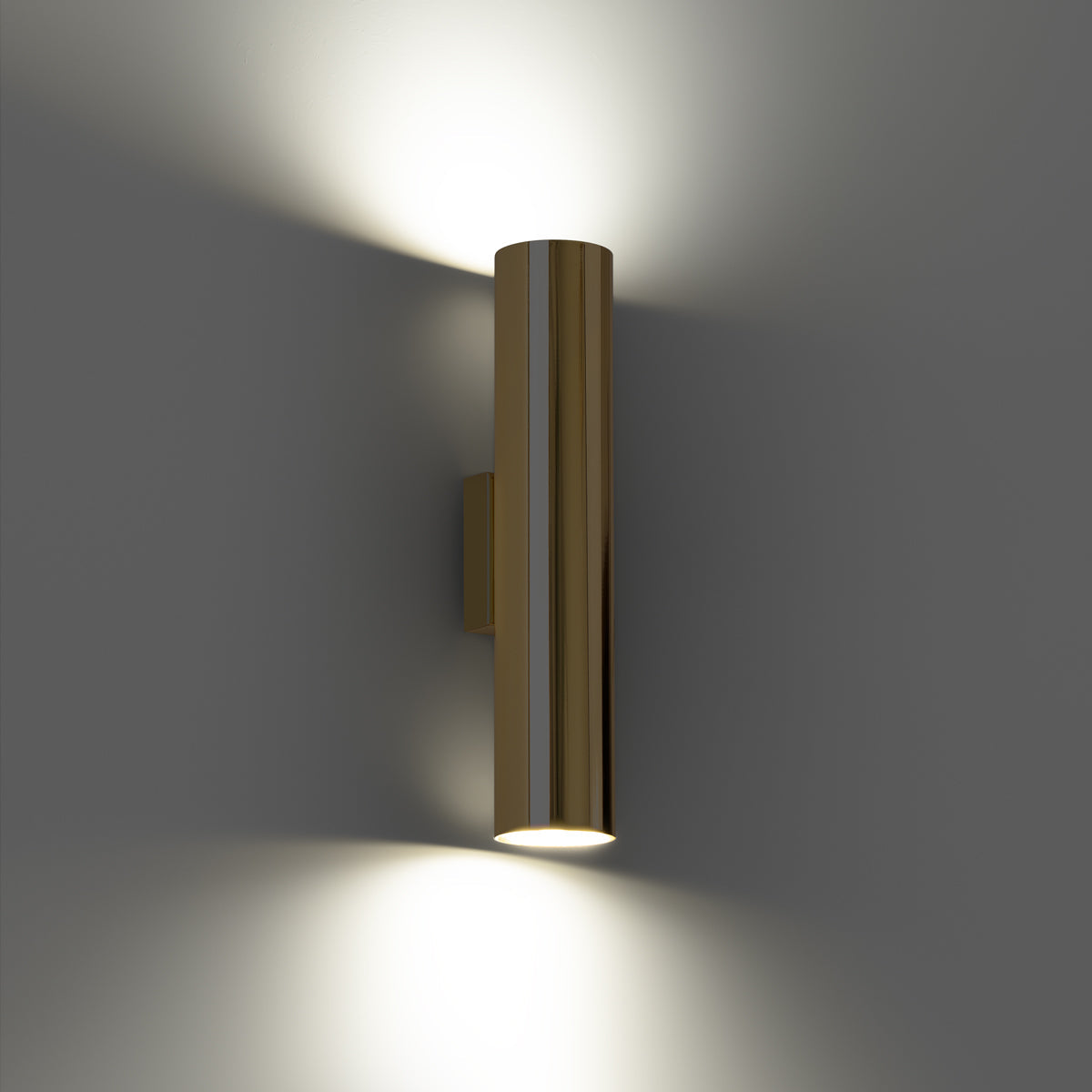 Lagos - 2 Wandleuchte, poliertes Gold