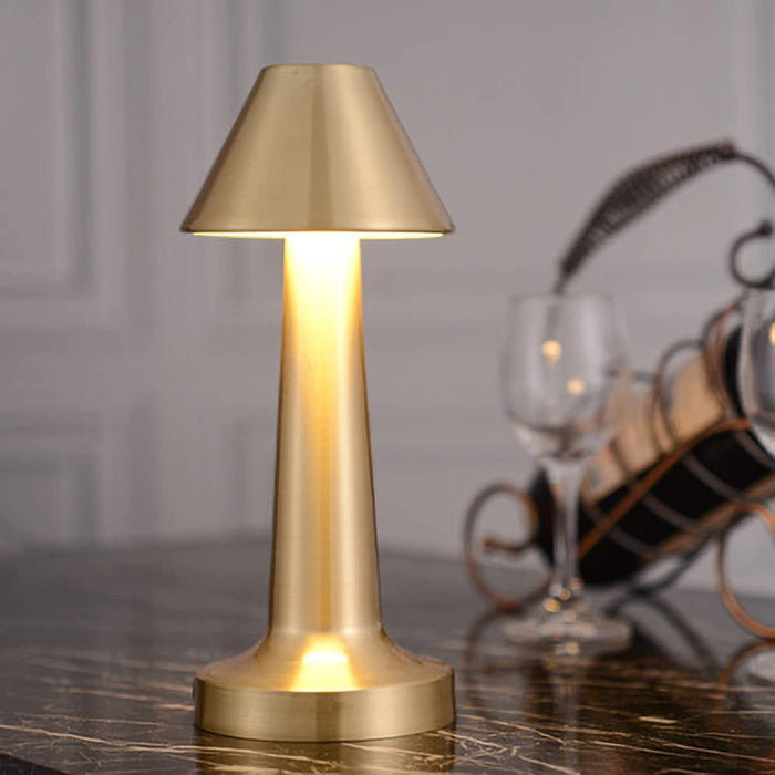Quelix - Kabellose LED Tischlampe Dimmbar