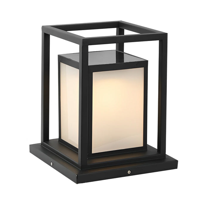 Solena - Solarbetriebene Mastleuchte IP65 aus Edelstahl und
