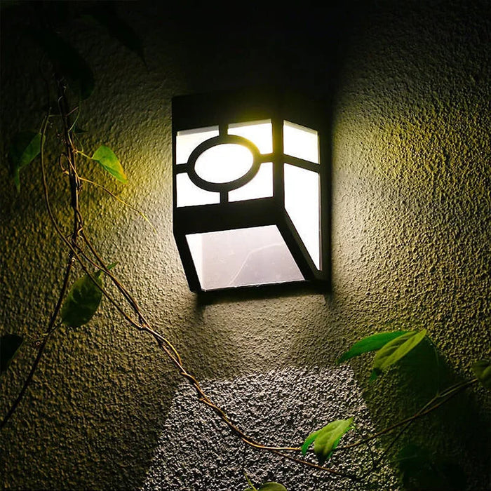 Zonne - LED-Wandleuchte