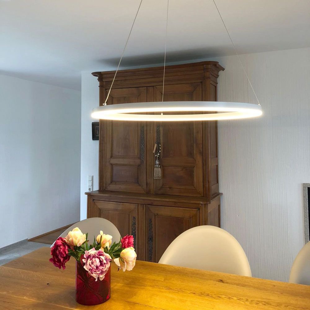 Nimbus - LED-Ring-Pendelleuchte 80 cm