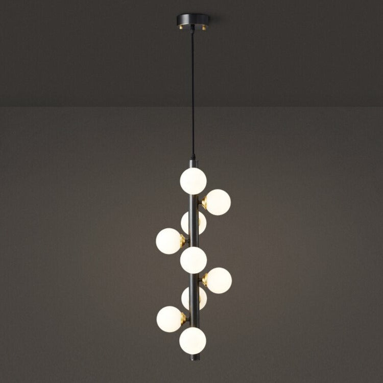 Luxuriöse - Glaspendelleuchte im Seifenblasen-Design