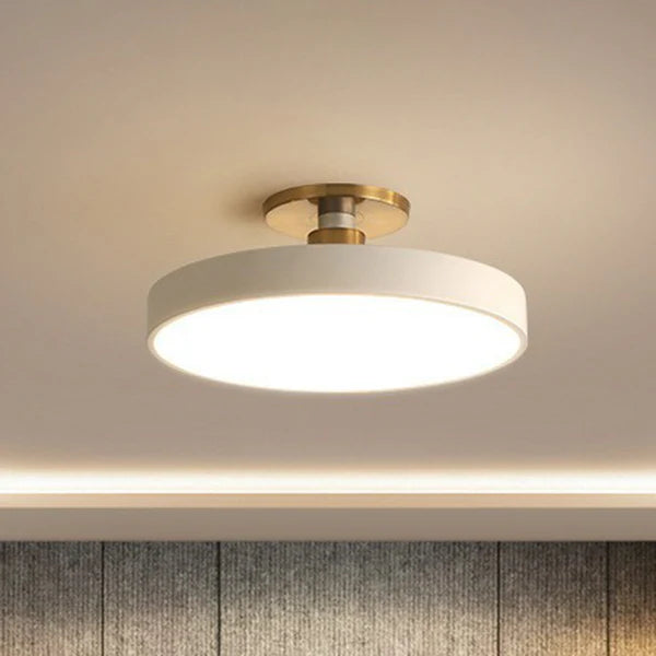 Plafona - Runde LED-Aufbauleuchte im skandinavischen Stil