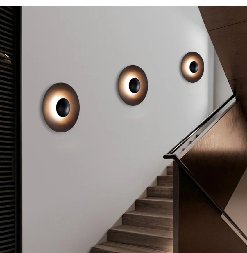Lumera - Runde LED-Wandleuchte im skandinavischen Design