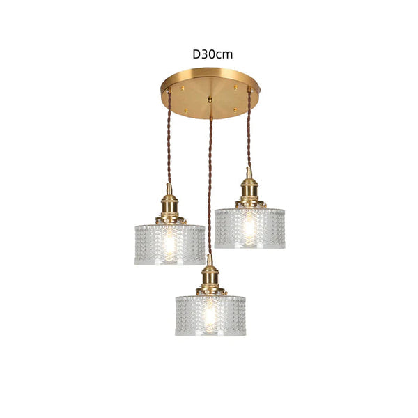 Nimbus - Vintage Kristall-Pendelleuchte für Esszimmer,