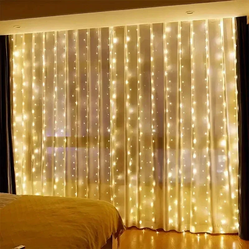 Twinkla - USB LED Vorhangbeleuchtung 3/4/6 m mit