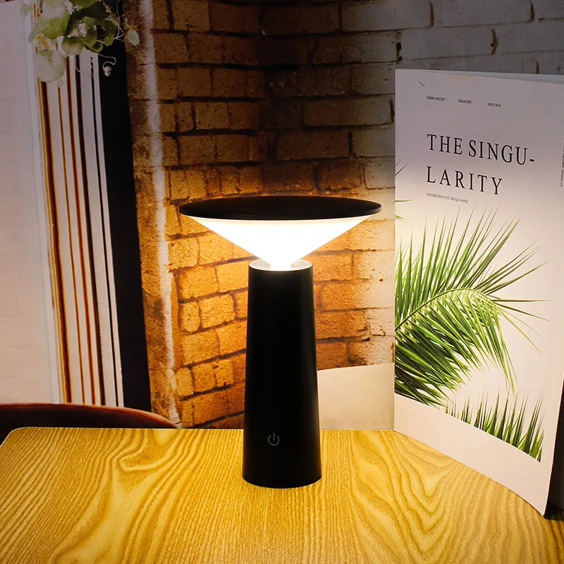 Wireless - table lamp with remote control