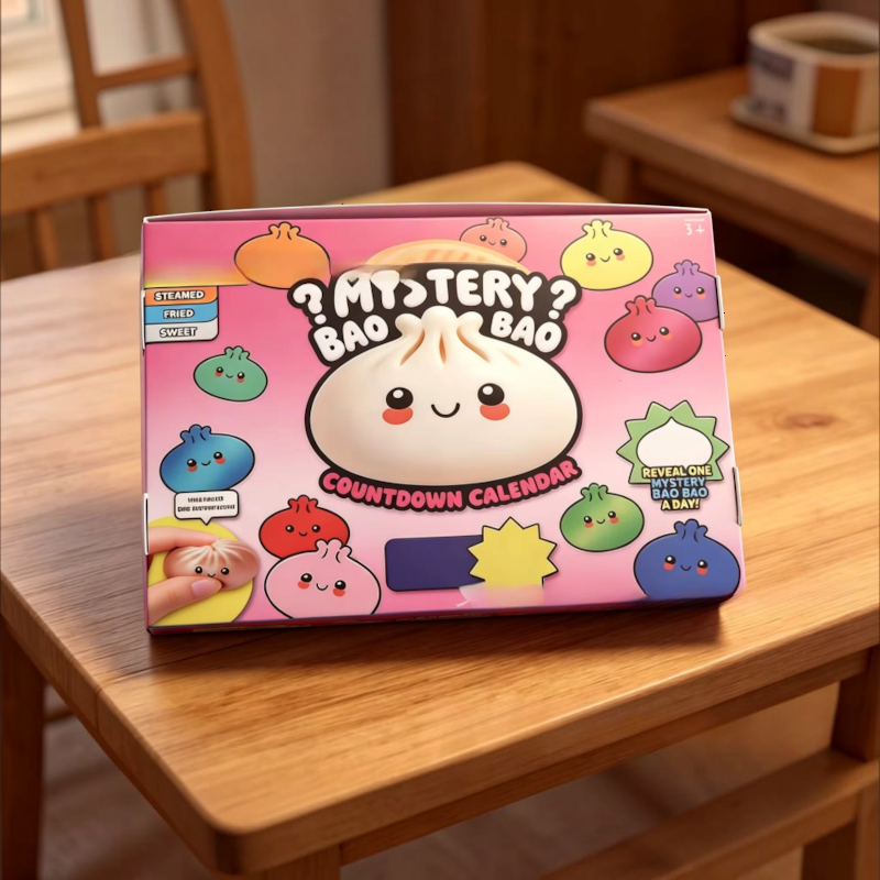 Squishora - Adventskalender mit 24 Squishy-Figuren