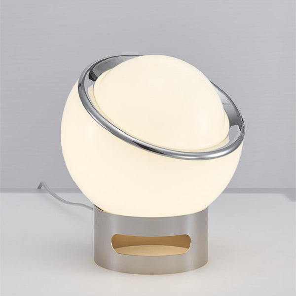 Tabora - Bauhaus Tischlampe Opalglas