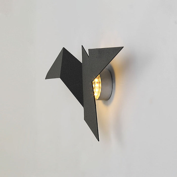Vogel - Wandleuchte Metall Design
