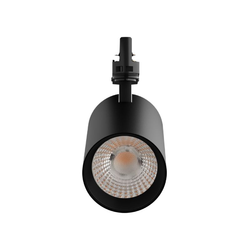 Laxo - LED-Schienenstrahler, 3-phasig, schwarz