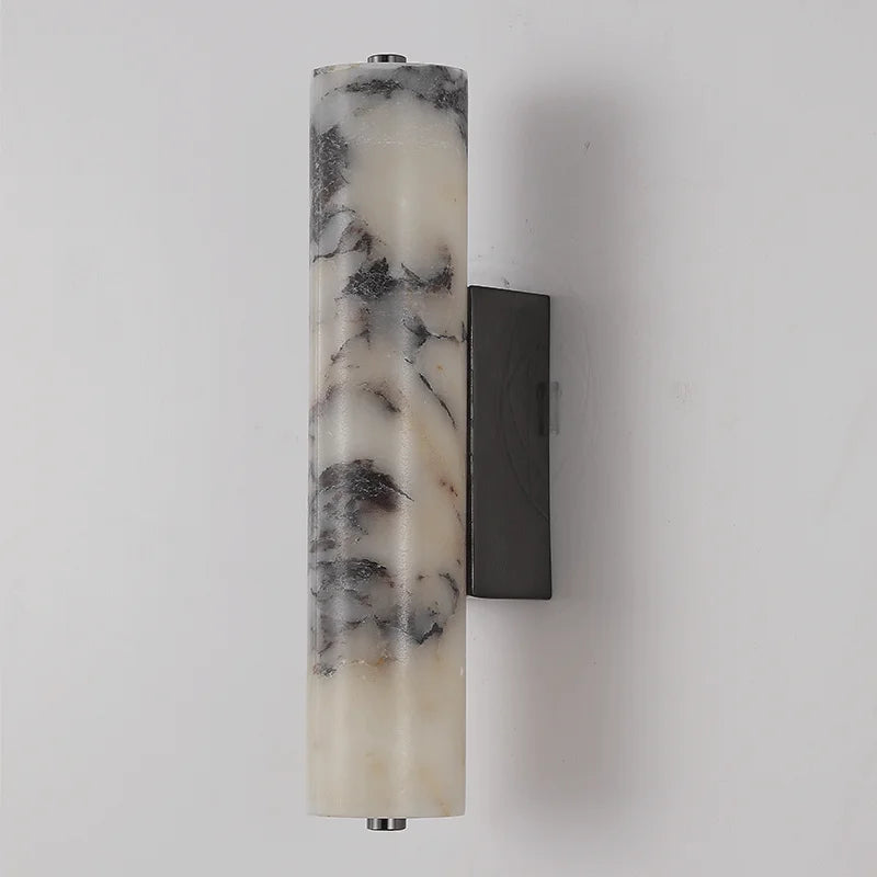 Murano - Schwarze Marmor-Wandleuchte mit nach oben und unten
