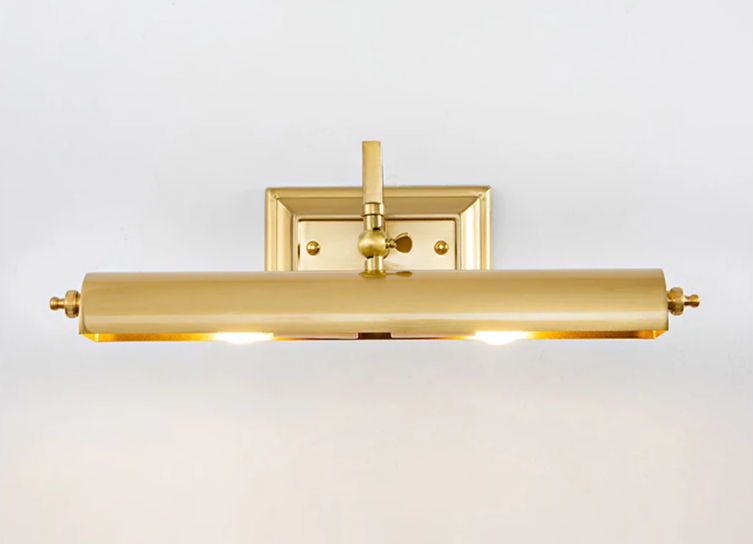 Lateralis - LED-Spiegelwandleuchte mit 2 x E14-Fassungen
