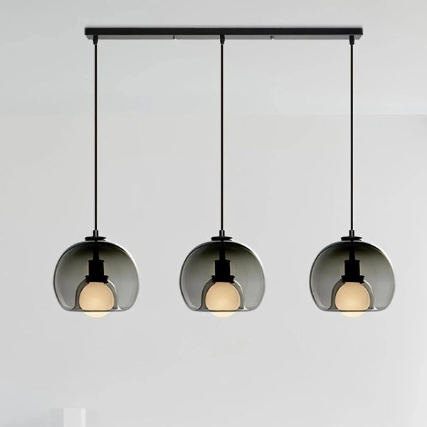 Aurela - Moderne, minimalistische Glaspendelleuchte