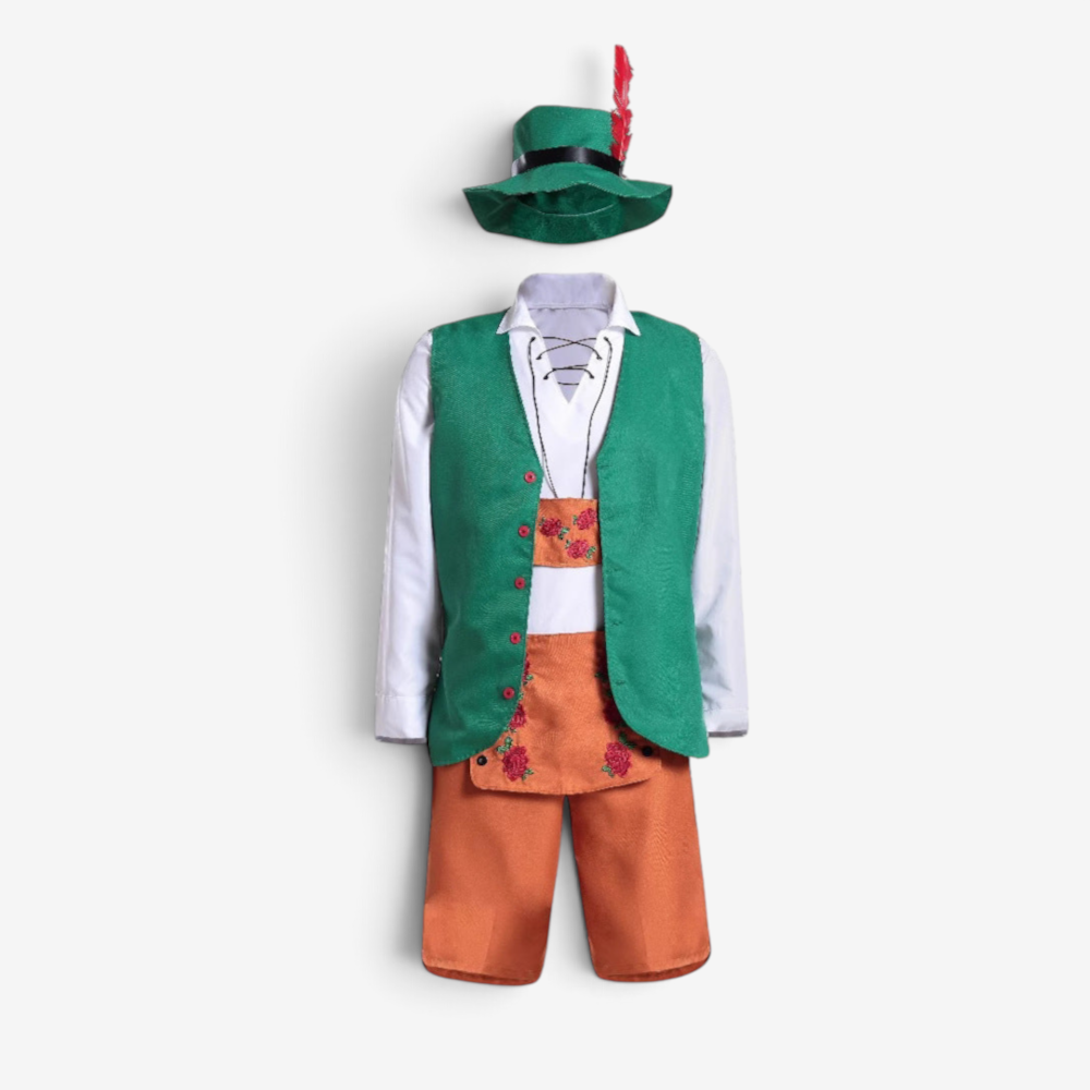 Damen Dirndlkleid mit Schürze und Mieder