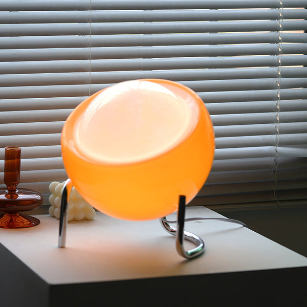Bureia - Bauhaus-Tischleuchte aus Glas im Retro-Stil