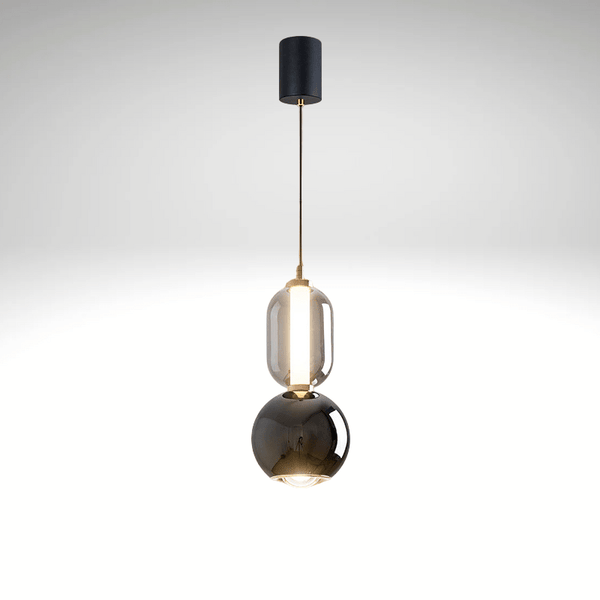 Nordic - Creative Pendelleuchte aus Eisen und Glas