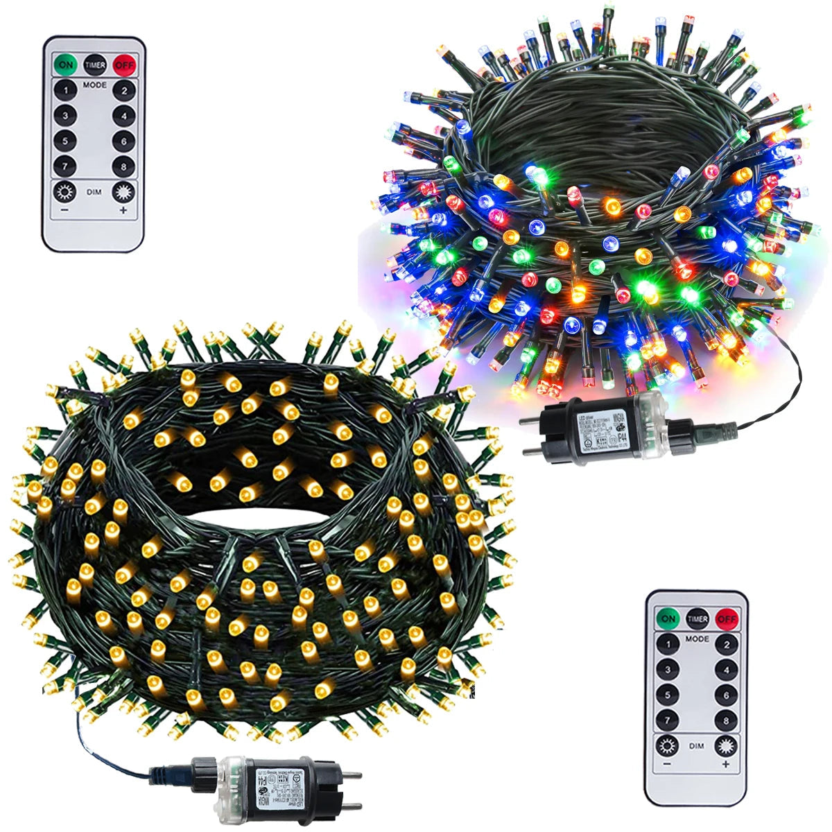 Twinkla - LED-Lichterkette 10–100 m, wasserdicht, mit