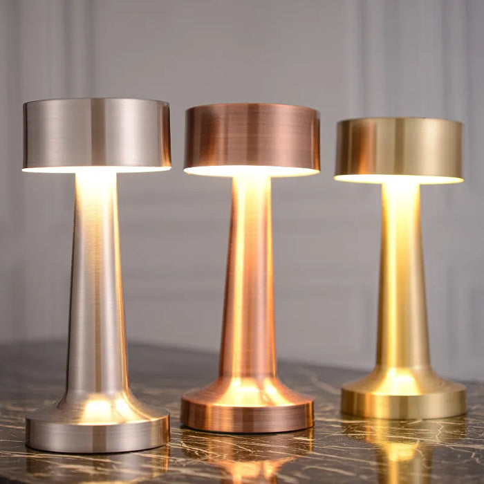 Quelix - Kabellose LED Tischlampe Dimmbar