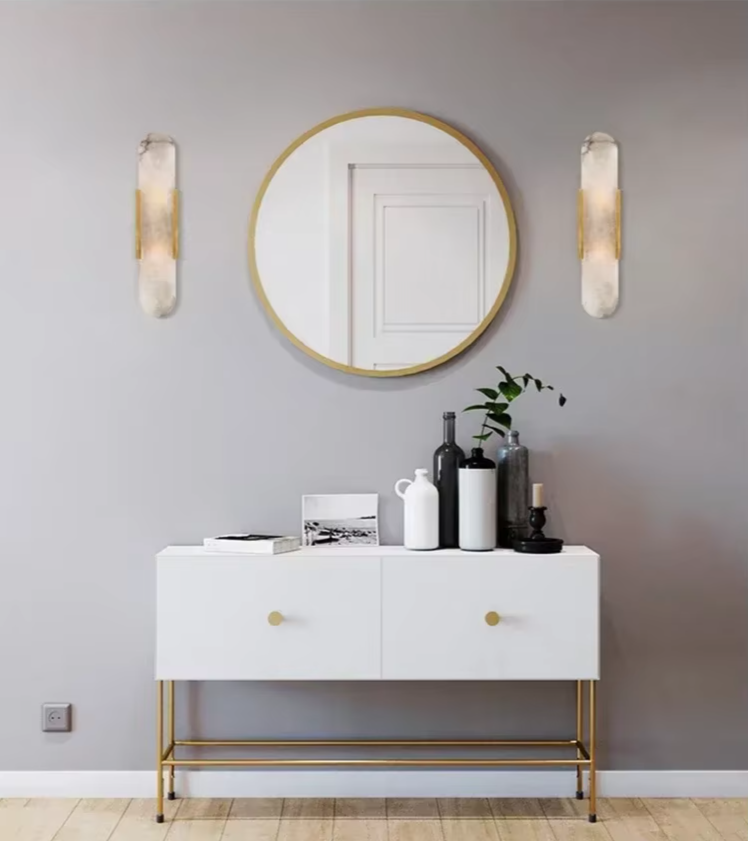 Glinto - Moderne Marmor-Wandleuchte