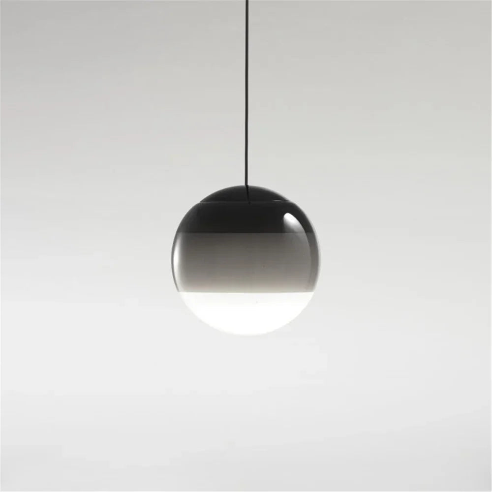 Polara - Pendelleuchte aus Glaskugel E14
