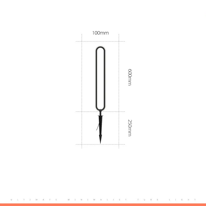 Pathlux - Runde LED-Gartenleuchte IP65 aus Edelstahl
