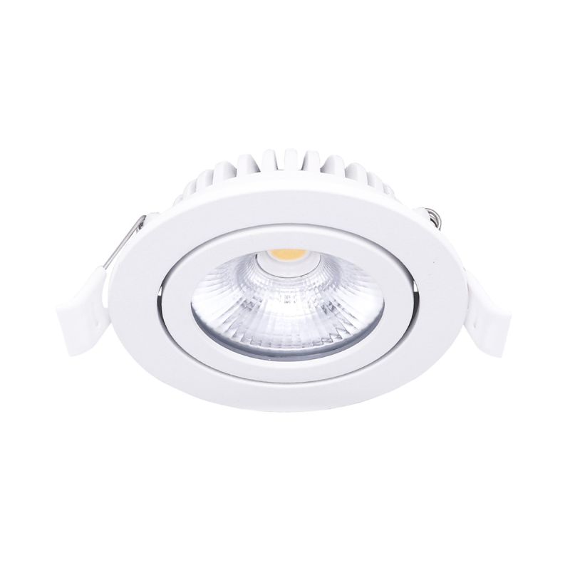 Noxion - LED Kippbarer Slim Spot Weiß Rund 6W 350lm 60D -
