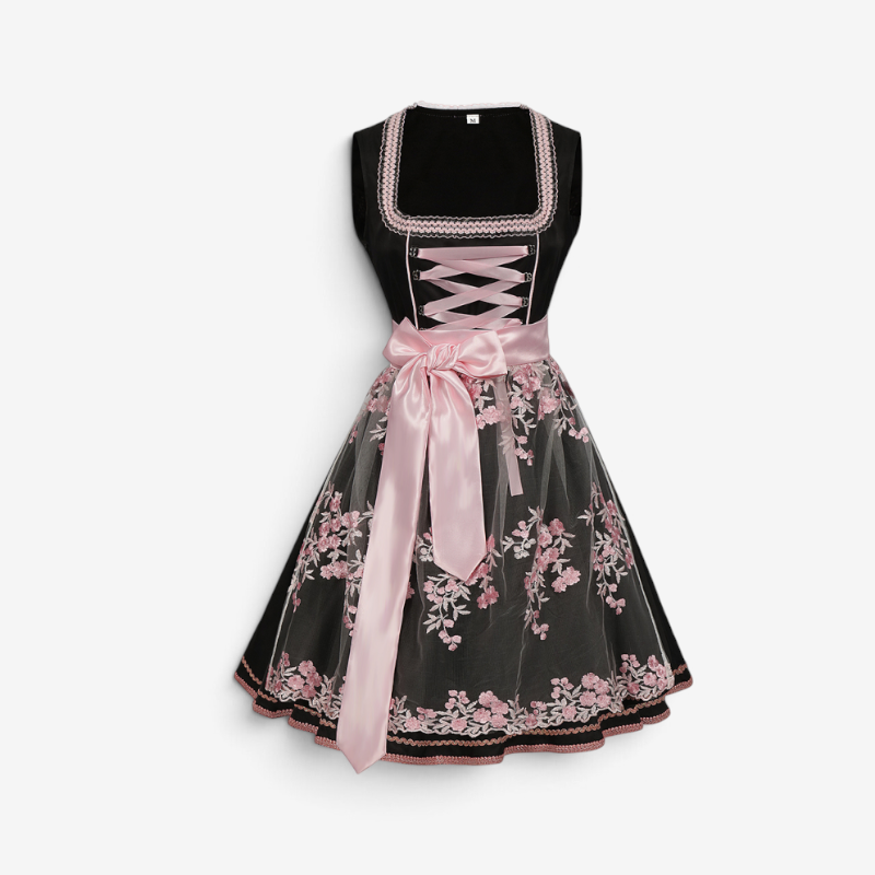 Dirndl mit Floralem Muster für Damen
