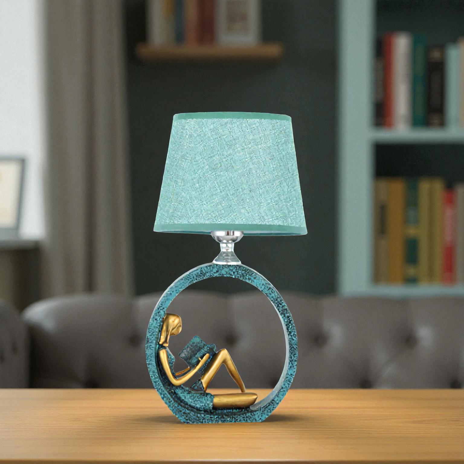 Quelix - LED Tischlampe nordisches Design fürs Schlafzimmer