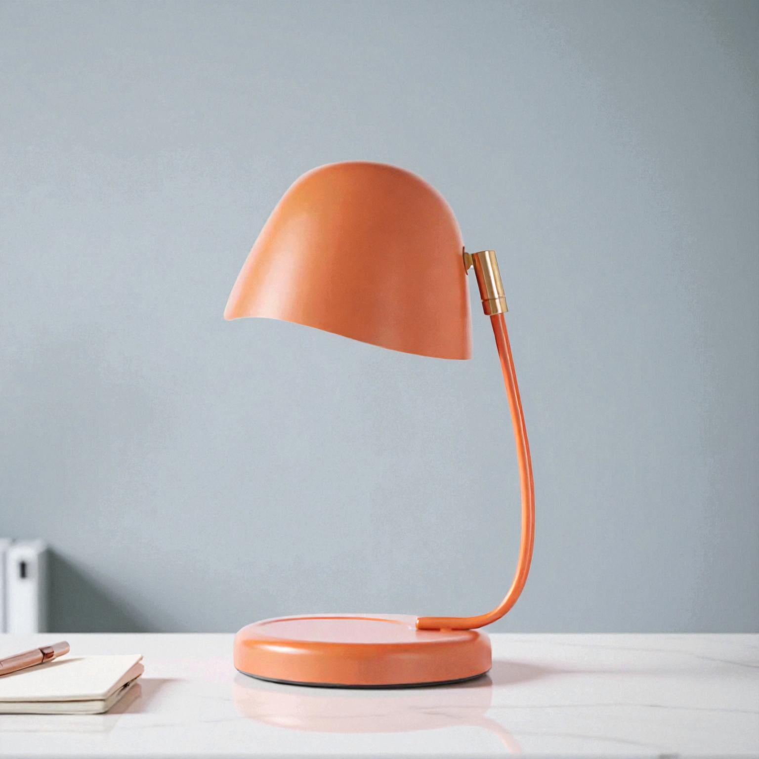 Mirela - Metall-Tischlampe mit Kerzenhalter
