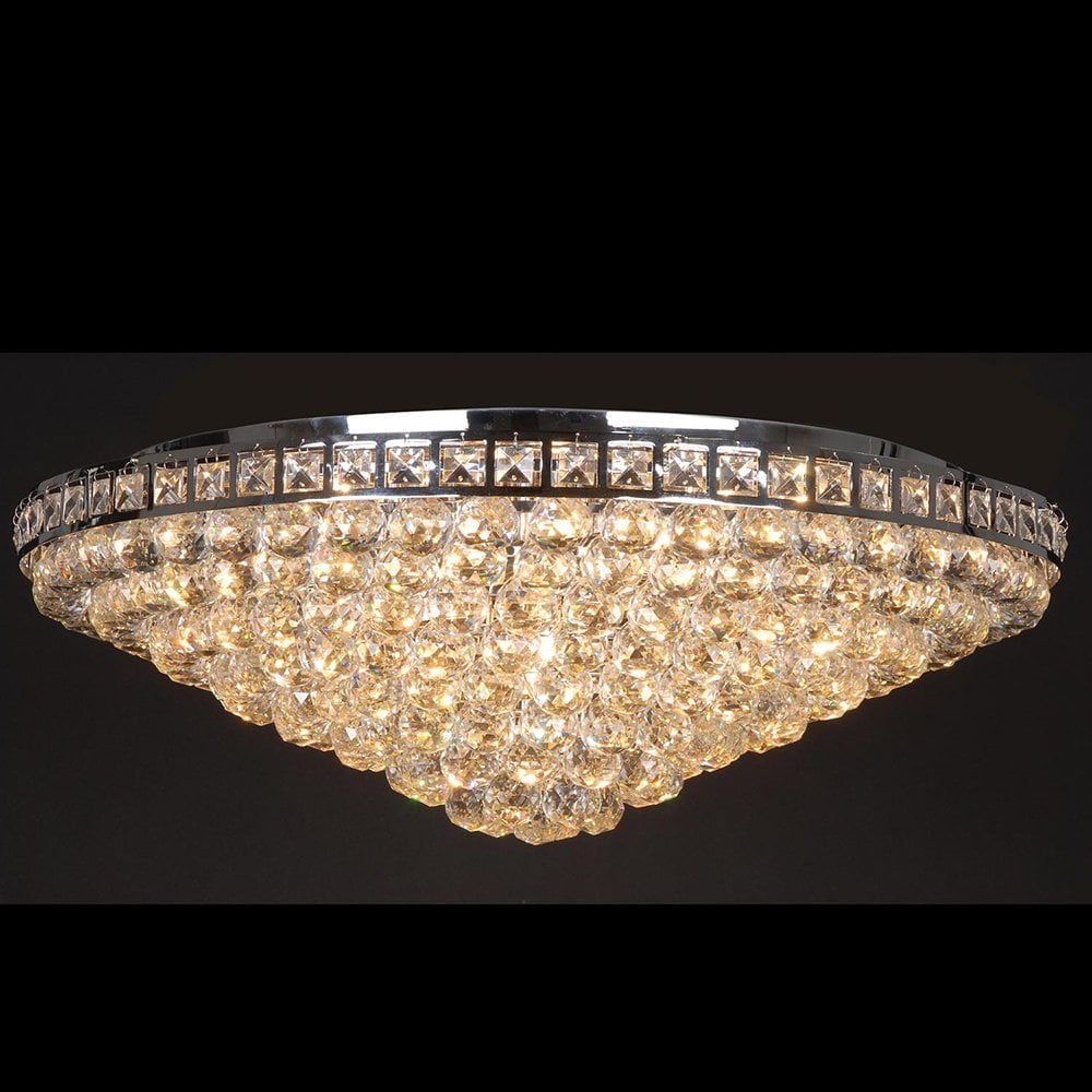 Lumi - Lampe -Kronleuchter aus transparentem Glas