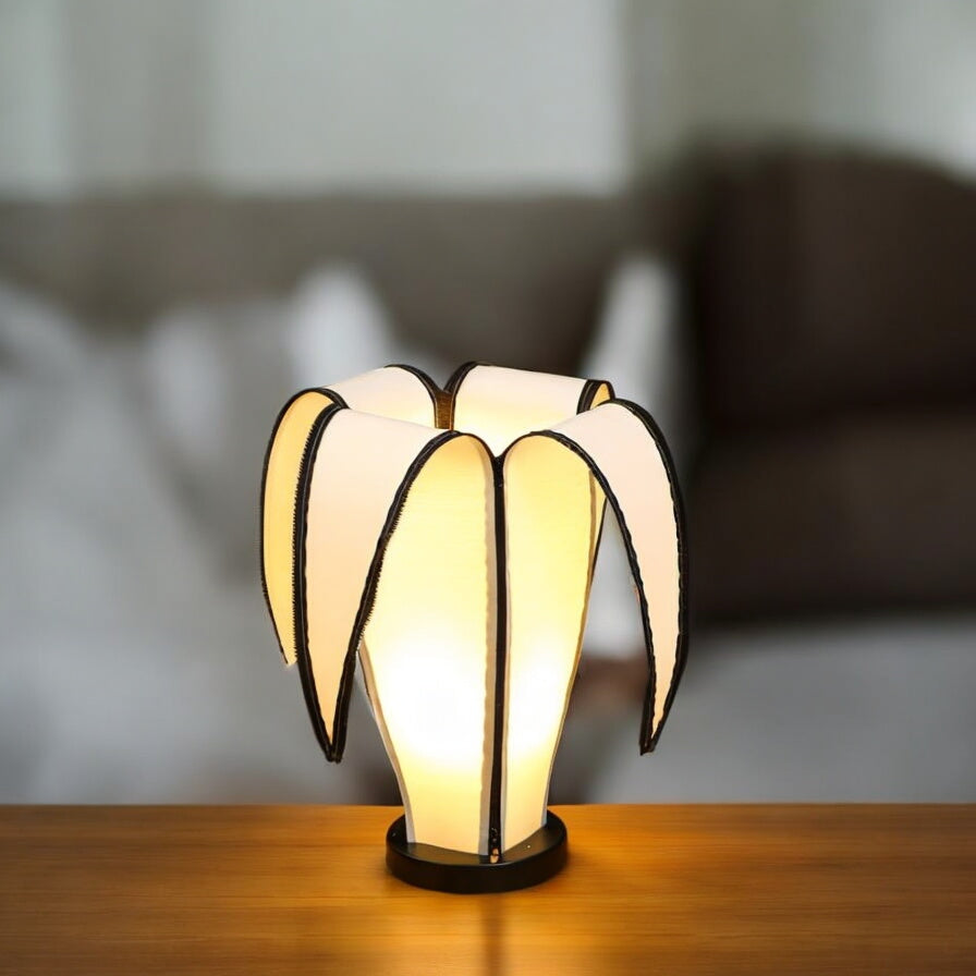 Verstellbare bananenförmige Tischlampe für verspieltes und praktisches Licht