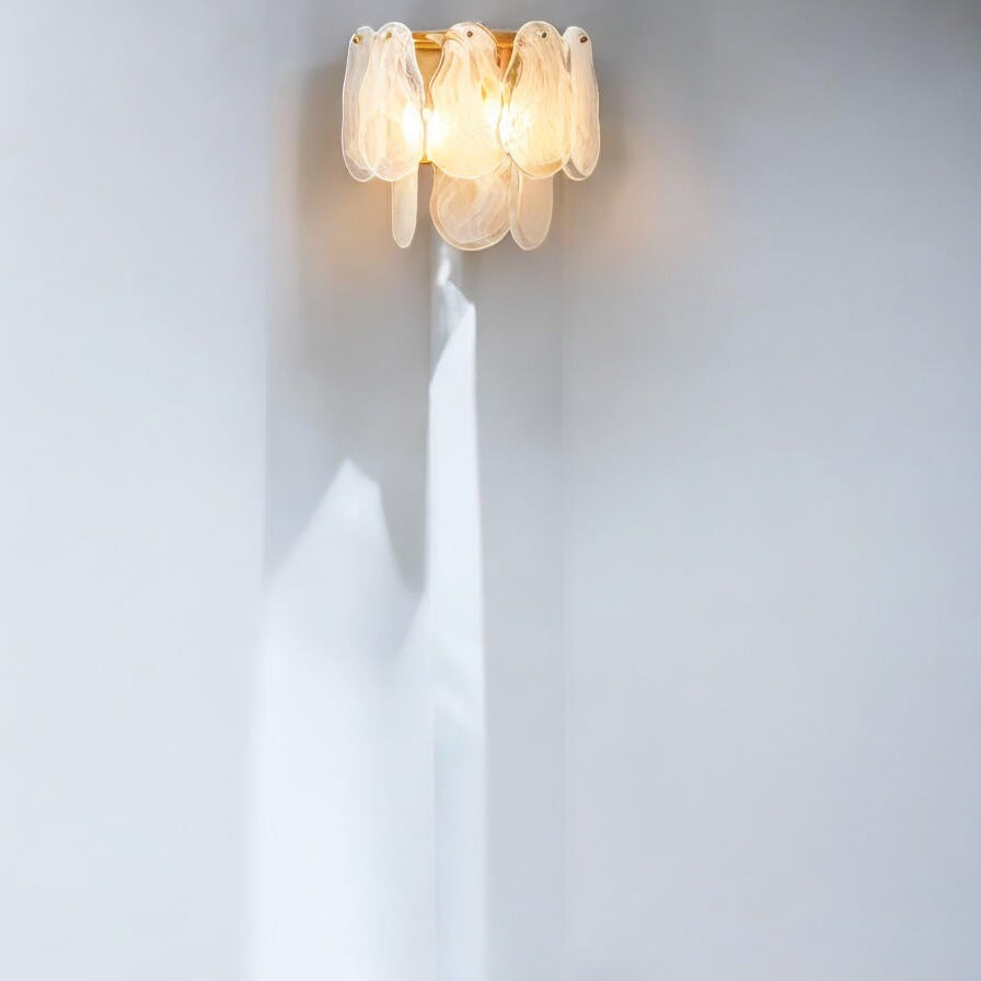 Moderne Glas-Cloud-Wandleuchte für weiches, stilvolles und energieeffizientes Licht
