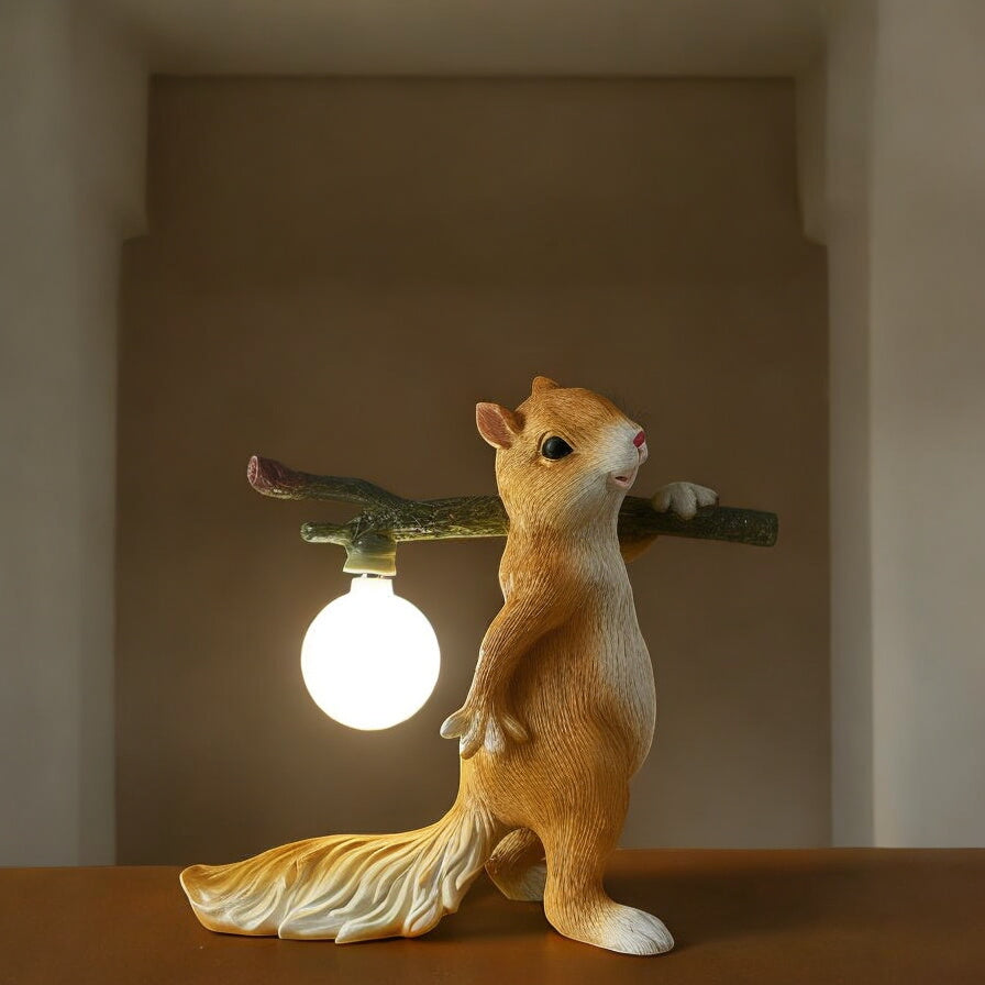 Cartoon-inspirierte Harz-Tischlampe für verspieltes, stilvolles und funktionales Licht